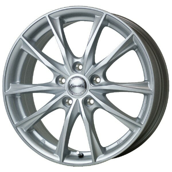 HOT STUFF Exceeder E06 16インチ 6.5J 5H114.3 +38 メタルシルバー