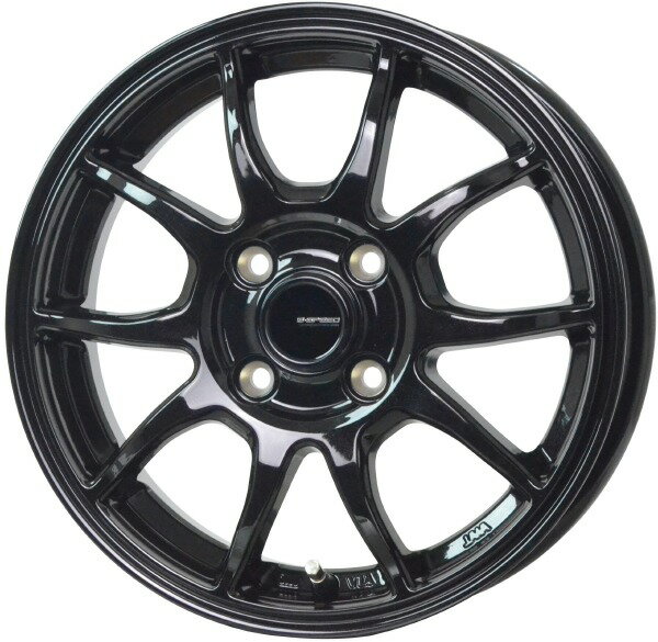 HOT STUFF G・SPEED G-06 15インチ 5.5J 4H100 +43 メタリックブラック