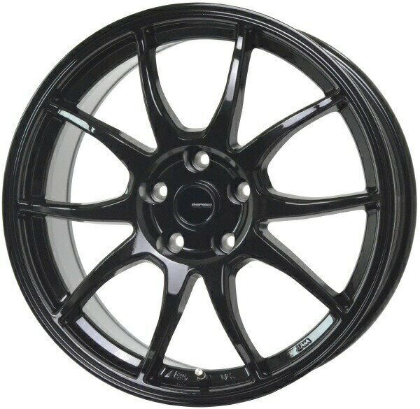 HOT STUFF G・SPEED G-06 17インチ 7J 5H100 +55 メタリックブラック
