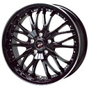 HOT STUFF Precious HM-3 18インチ 7.5J 5H114.3 +55 メタリックブラック&リムポリッシュ