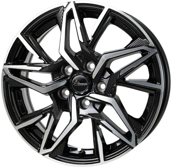 HOT STUFF Chronus CH-112 20インチ 8J 5H114.3 +38 メタリックブラックポリッシュ