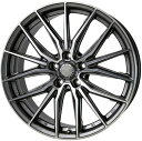 HOT STUFF Precious AST M4 17インチ 7J 5H114.3 +48 ガンメタポリッシュ