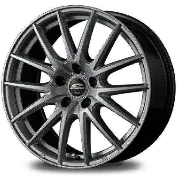 MID SCHNEIDER SQ27 18インチ 7J 5H114 +50 メタリックシルバー