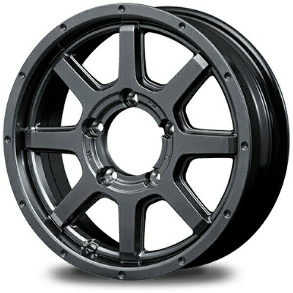 MID ROADMAX マッドライダー 16インチ 5.5J 5H139 +22 MG0 メタリックグレー