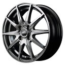 MID SCHNEIDER SLS 15インチ 5.5J 4H100 +43 メタリックグレー