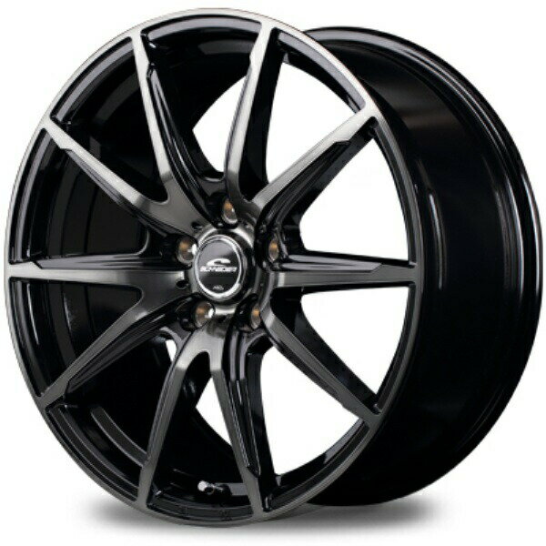 MID SCHNEIDER DR-02 16インチ 6.5J 5H100 +48 BKP/ブラッククリア