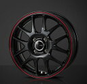 MONZAJAPAN JP STYLE Jefa 12インチ 3.5J 4H100 +45 パールブラック/レッドライン