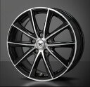 MONZAJAPAN JP STYLE MJ01 17インチ 7J 5H114.3 +48 ブラックメタリック/ポリッシュ