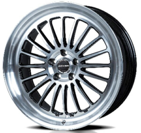 JAPAN三陽 GEXSIS GEXSIS GF020 19インチ 8J 5H114.3 +45 PBK