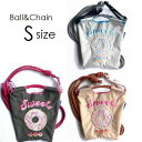 正規品 BALL&CHAIN ボールアンドチェーン バッグ エコバッグ ショッピングバッグ 2way ポシェット ショルダー Sサイズ SWEET ドーナツ