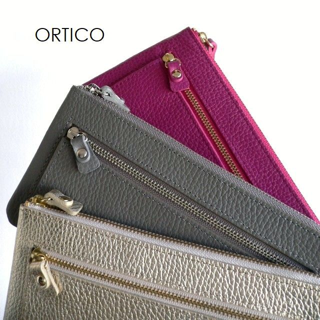 ノベルティ ORTICO オルティコ 長財布 薄い財布 シュリンクレザー L字ファスナー OR-00