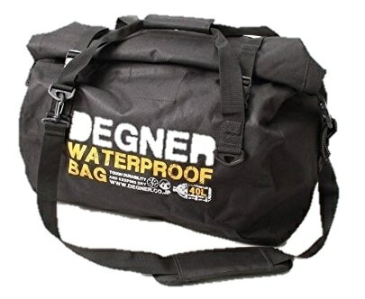 楽天ライダーズプラザアクト楽天市場店DEGNER（デグナー） WATER PROOF BOSTON BAG 防水ボストンバッグ NB-115 ブラック 40L 送料無料