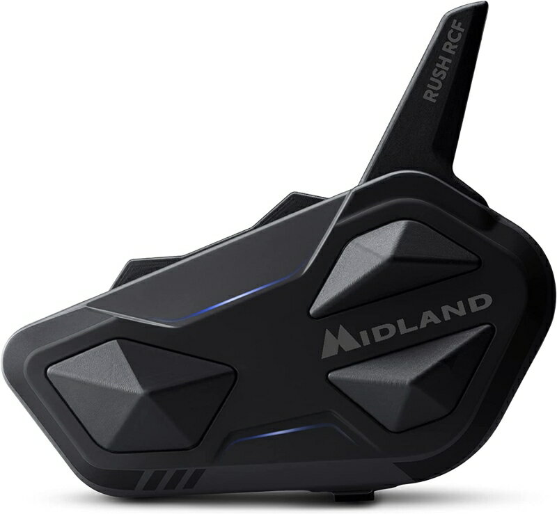 【当店在庫有り】 MIDLAND(ミッドランド) RUSH RCF シングルパック C1527.10 インターカム/Bluetooth MMC新規メッシュエンジン/最大通信距離3500m/マグネットマウント 【あす楽対応 送料無料 】