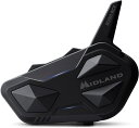 【当店在庫有り】 MIDLAND(ミッドランド) RUSH RCF シングルパック C1527.10 インターカム/Bluetooth+MMC新規メッシュエンジン/最大通信距離3500m/マグネットマウント 【あす楽対応 送料無料 】 その1