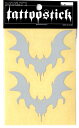 TATOO STICK BAT ^gD[ tN^[XebJ[ RE zCg 䎆G(7.5~11cm) TSR-026-BAT-S