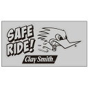 ClaySmith SAFE RIDE STICKER CSY-3945 NCX~X XebJ[ 1V[g yyΉz