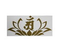 ヘルメット用 ステッカー 梵字シリーズ ゴールド 【送料無料】