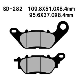 ベスラ(Vesrah) HighPerformance ブレーキパッド SD-282 送料無料