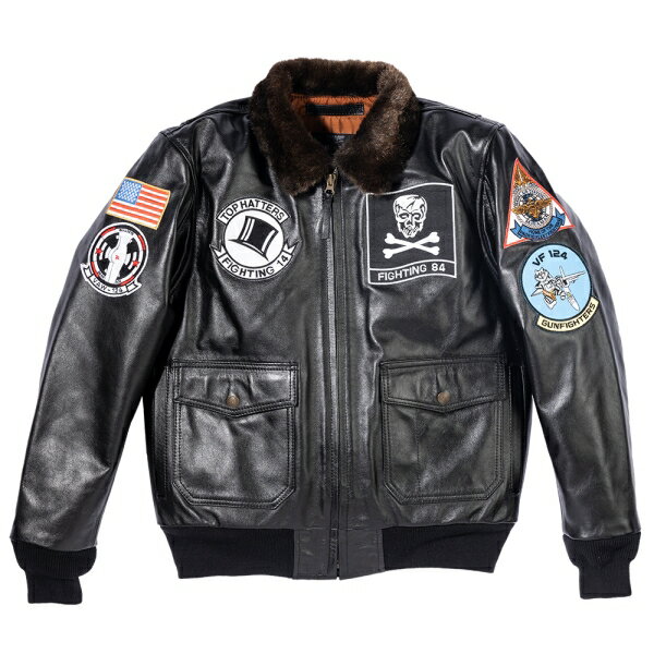 TYPE G-1フライトジャケット ライダー用?【アメリカの軍服】海軍G-1レザーフライト