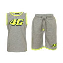 yzZ[z YAMAHA VR46 oeB[mEbV LbY SUMMER SET ㉺Zbg 8-9Years CLASSIC GREY yyΉ z