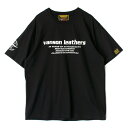 バンソン コットンTシャツ VS22807S ブラック VANSON COTTON T-SHIRTS(2)