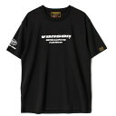 【在庫あり 即納】バンソン VANSON ドライ メッシュTシャツ VS23801S ブラック/ホワイト 吸汗/速乾 DRY MESH T-SHIRTS 【あす楽対応 送料無料】