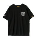 【在庫有り 即納】バンソン VANSON ドライ メッシュTシャツ VS23807S ブラック/ホワイト 吸汗/速乾 DRY MESH T-SHIRTS 【あす楽対応 送料無料】