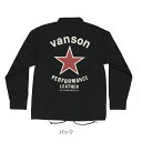 o\ bhX^[ R[`WPbg 881V328 ubN vanson LEATHERS REDSTAR COACH JACKET yyΉ z