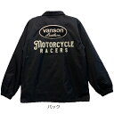 o\ [^[TCN R[`WPbg 884V343 ubN vanson MOTORCYCLE COACH JACKET yyΉ z