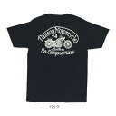 VANSON バンソン MOTORCYCLE Pt. S/S 半袖Tシャツ 882V070 ブラック(2)