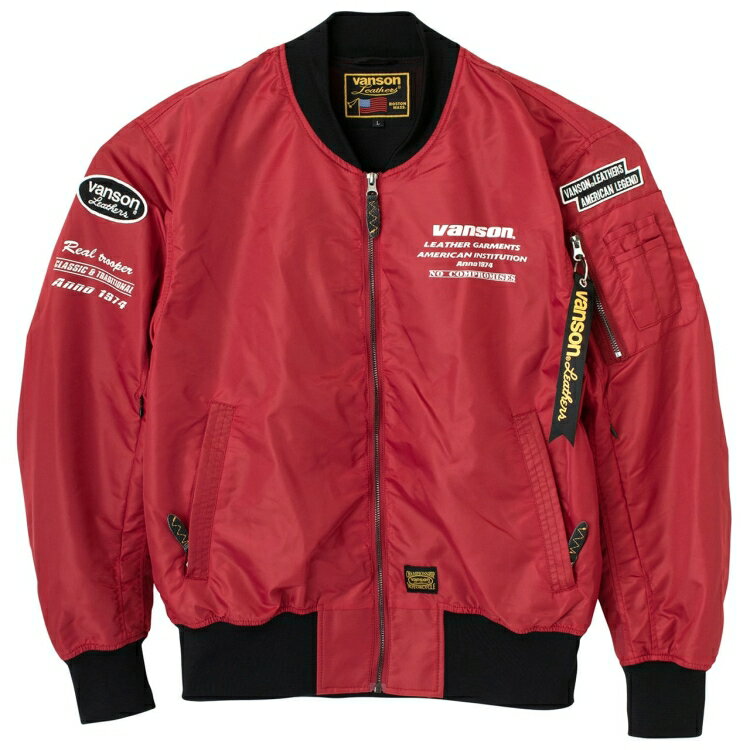 楽天市場】バンソン ジャケット(カラーレッド)(バイク用品 楽天市場】バンソン ジャケット(カラーレッド)(バイク用品