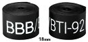 BBB BTI-92 リムテープ (700Cx18mm) 自転車 ホイール チューブ (703012) RIM TAPE