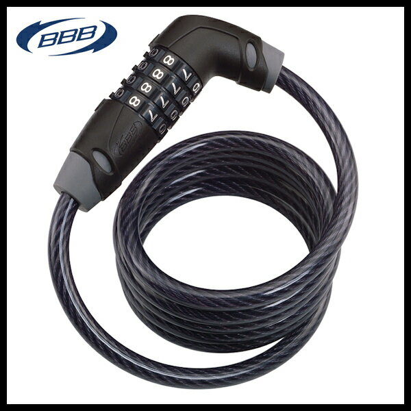 Dial Lock - BBB コードセーフ BBL-35 6x1500mm (030138) CODE SAFE ケーブルロック