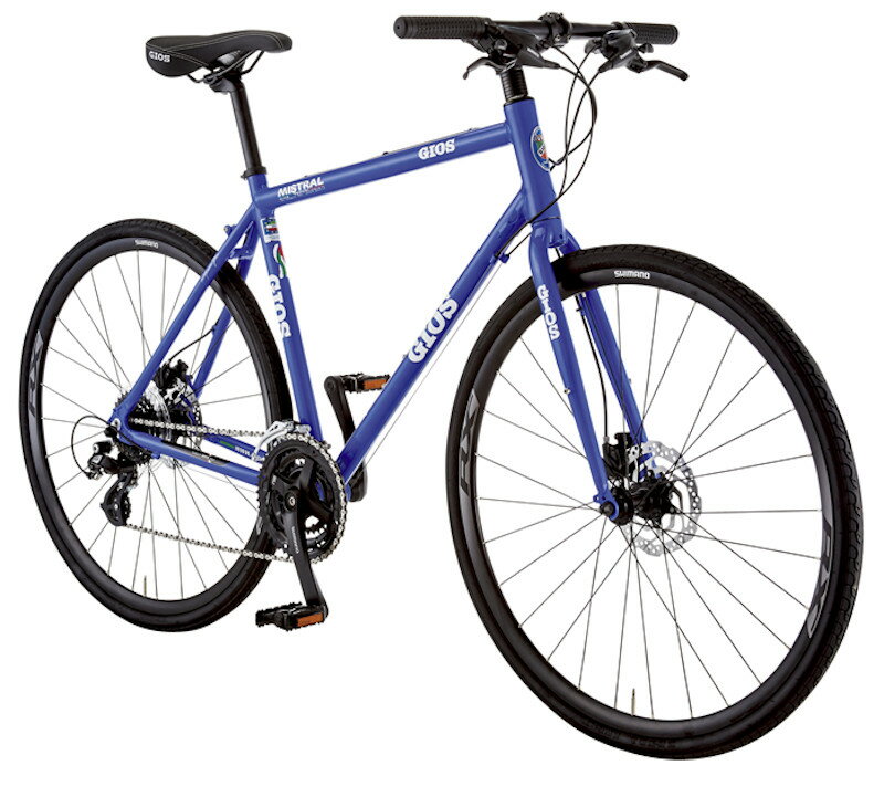 ジオス ミストラル ディスク ハイドロリック SHIMANO WH-RX010 (ジオスブルー) 2020 GIOS MISTRAL DISC HYDRAULIC クロスバイク
