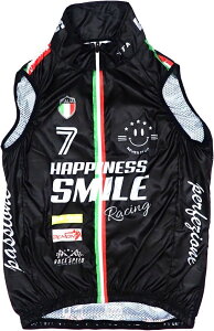 7ITA Racing Smile Gilet (ブラック) セブンイタリア レーシングスマイル ジレ 7-ITA セブン アイティエー