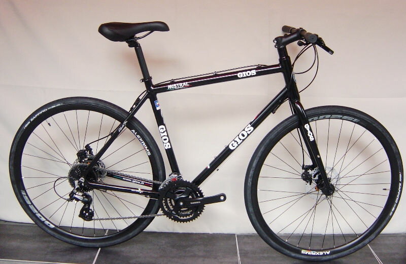 ジオス ミストラル ディスク メカニカル (ブラック) 2025 GIOS MISTRAL DISC MECHANICAL クロスバイク その1