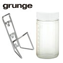 グランジ モッテコ1000 ボトル ケージセット ナルゲン3ケージ (シルバー) ツール缶 (クリアー) grunge