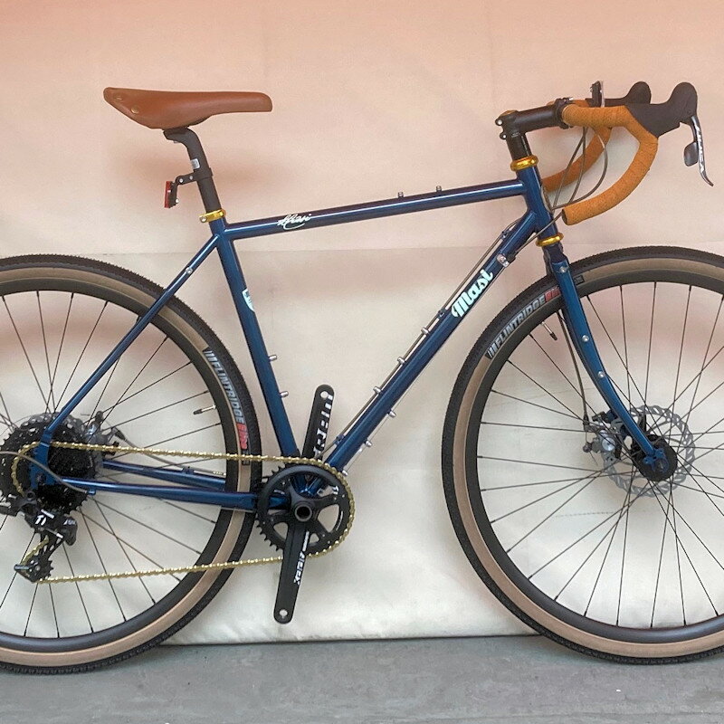 グラベル アドベンチャー バイク MASI Catalina Apex 1×11 (Navy) 2023 マジィ カタリナ クロモリ バイク