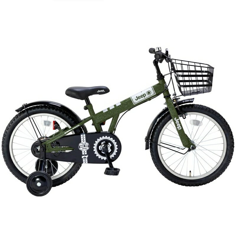 JEEP JE-18G (OLIVE) ジープ JE 18 G 幼児用自転車 子供用自転車