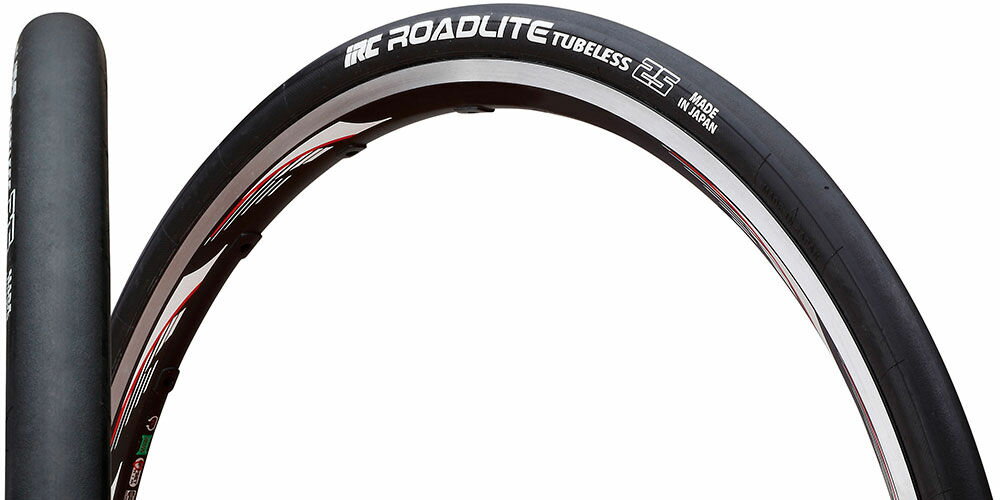 IRC ROADLITE TUBELESS 700x25C (ブラック) アイアールシー ロードライト チューブレス タイヤ