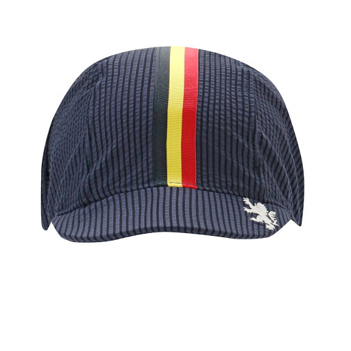 KAPELMUUR (カペルミュール) サイクルキャップ ストライプ ネイビー×ブラック / ONE SIZE KAPELMUUR (カペルミュール) サイクルキャップ ストライプ ネイビー×ブラック / ONE SIZE