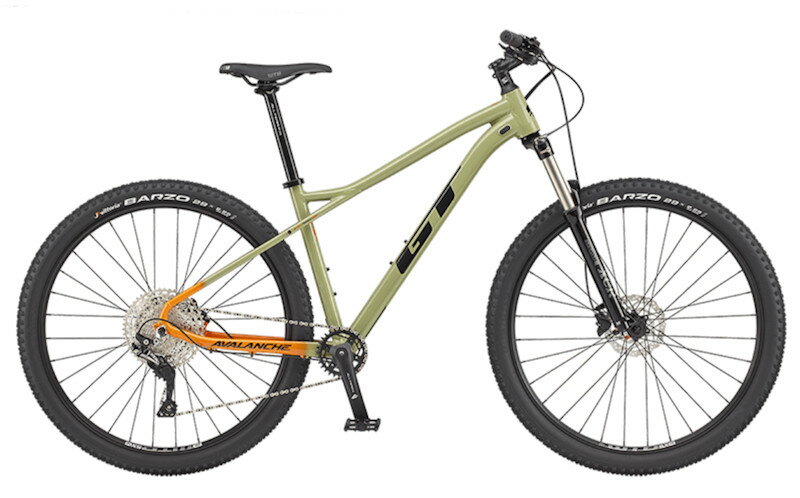 マウンテンバイク GT AVALANCHE ELITE 27.5 V2 (モスグリーン) 2024 ジーティー アバランチェ エリート 27.5 V2