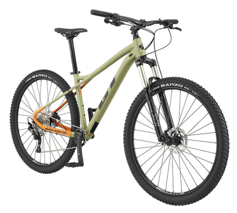 マウンテンバイク GT AVALANCHE ELITE 27.5 V2 (モスグリーン) 2021 ジーティー アバランチェ エリート 27.5 V2