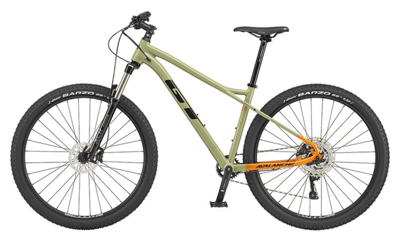 マウンテンバイク GT AVALANCHE ELITE 27.5 V2 (モスグリーン) 2021 ジーティー アバランチェ エリート 27.5 V2