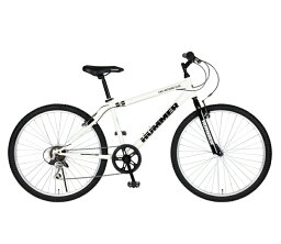 マウンテンバイク 　HUMMER ATB27.5-6S (ホワイト) ハマー MOUNTAIN BIKE 27.5 / White【組立調整済発送】