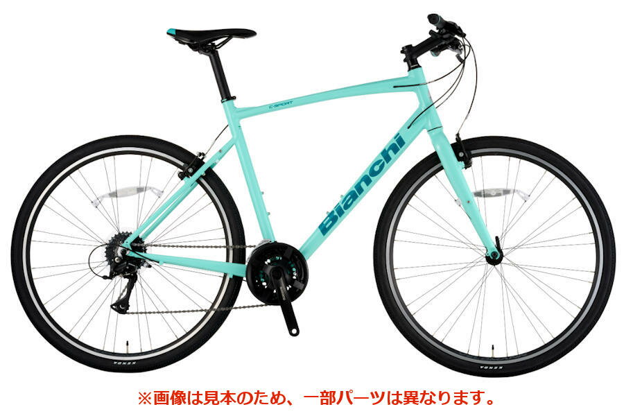 Bianchi C・SPORT 1 (Celeste/Dark Terquoise Full Glossy) 2024年モデル クロスバイク ビアンキ C スポーツ 1