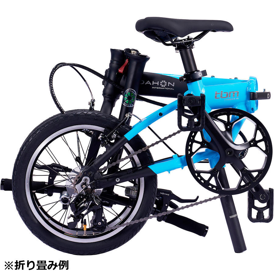 DAHON tbm rugged 16 (Sky) 2026 ダホン ティービーエム ラギッド16 折りたたみ自...