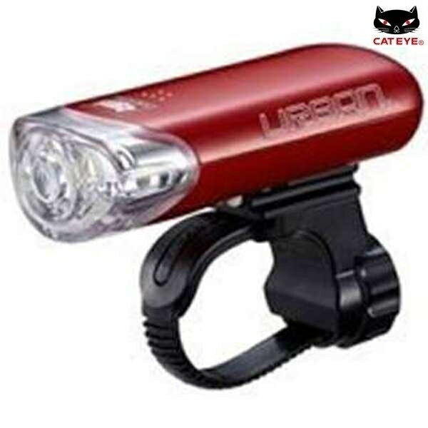 キャットアイ/CATEYE HL-EL145 URBAN スーパーホワイトヘッドライト / レッド