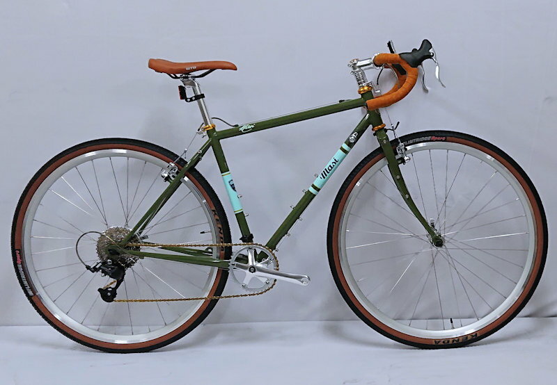 (割引商品) MASI マジィ milano Drop 9 (イタリアン オリーブ) 47サイズ 2022 マジィ ミラノ ドロップ 9 クロモリ バイク