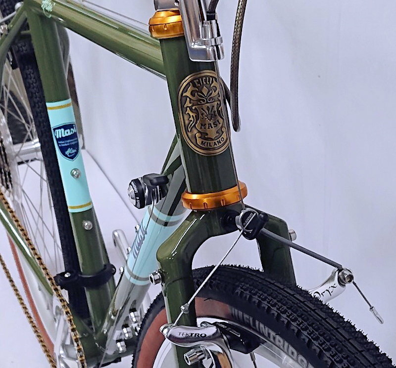 (割引商品) MASI マジィ milano Drop 9 (イタリアン オリーブ) 47サイズ 2022 マジィ ミラノ ドロップ 9 クロモリ バイク